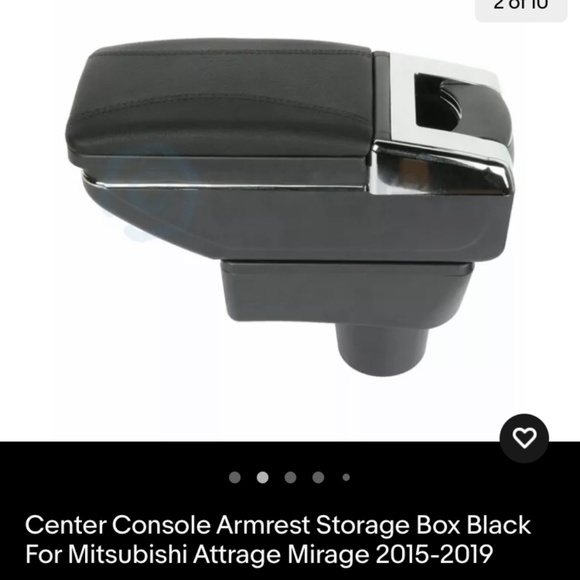 Universal Center console for 2019 Mitsubishi Mirage G4 or similar sedan - Picture 6 of 6